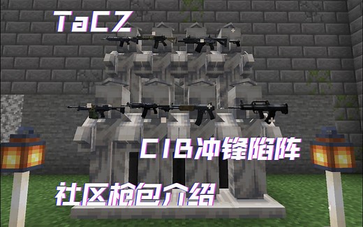 【TaCZ】CIB冲锋陷阵枪包 - Minecraft模组介绍