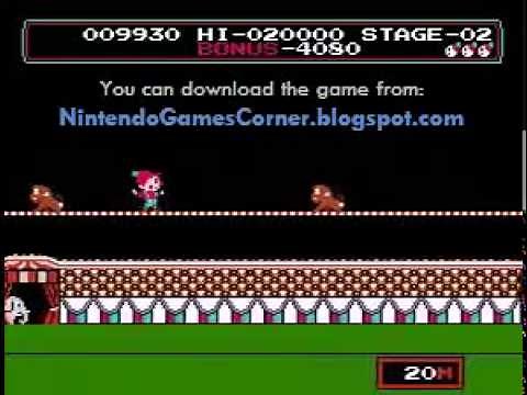 Circus Charlie - Gameplay and Download