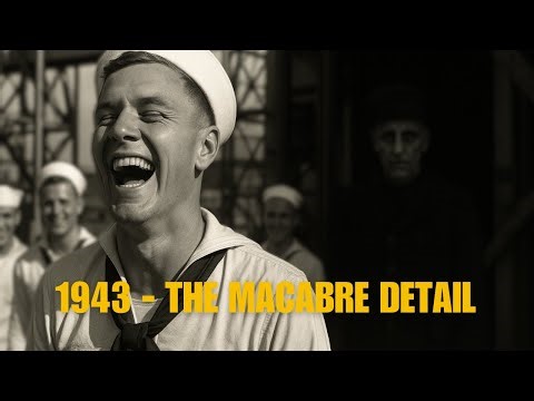 A 1943 Photo of a Sailor Laughing — What Appears Behind Him Still Haunts Experts