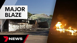 A major blaze has destroyed part of Brisbane Golf Club. Equipment worth hundreds of thousands of dollars was lost in the fire. Investigators believe a lithium battery charging a golf buggy is to blame. 7NEWS at 6pm. #7NEWS | 7NEWS Brisbane