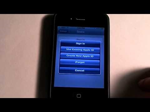 How to sign in/out of itunes account on iphone or ipad