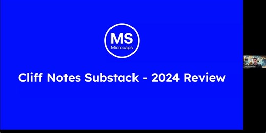 2024 Review - MSMqi up 54%