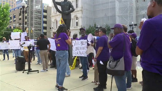 Security officers prepared to strike, demanding better working conditions