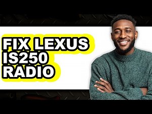 How To Fix Lexus IS250 Radio - Step By Step