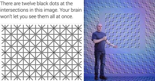 25 Simple Yet Mind-Bending Optical Illusions That Will Make You Doubt Your Eyes