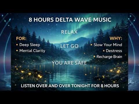 8 Hour Delta Wave Sleep Music | Heal Your Nervous System While You Sleep