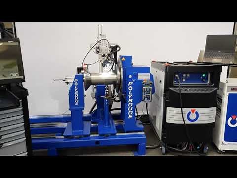 Polysoude - High Precision Automatic Welding Lathe System CW/HW TIG-GTAW or Plasma with Polyview WDR