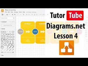 Diagrams.net Tutorial - Lesson 4 - Exploring the Interface