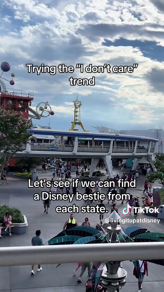 Living It Up @ Disney (@livingitupatdisney)’s video of i dont care trend