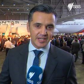 66K views · 834 reactions | The new Qantas Dreamliner has arrived in Sydney. Ricardo Goncalves explains what it means for travellers and the aviation industry. | SBS News | Facebook