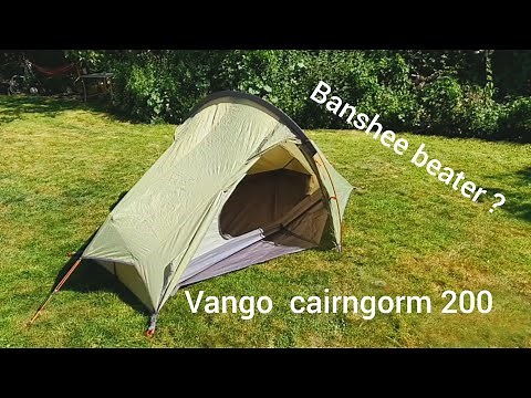 The super strong vango cairngorm 200 Bomber of a tent .