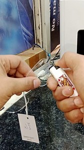 Rimless Frame Demo Remove for Lighter 👓 Manual precision • Safe removal • Lightweight comfort ✂️ Clean optical lab work with perfect finishing 💯 #optical #manual #optics #chasma #polycarbonate #lens #rimlesseyewear #rimlessframe #optician #opticallab #labwork #eyewear #technicalwork | Optical Lab