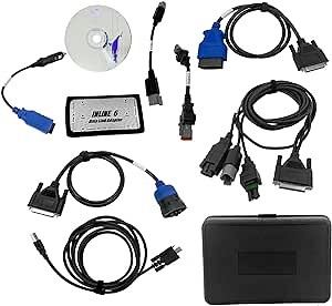 Amazon.com: Ballmers 3165033 Inline 6 Data Link Adapter Diagnostic Tool with Instie 8.7 for Cummins Diesel Engine Komatsu Excavator Engine OBDII Scanner Tool : Everything Else