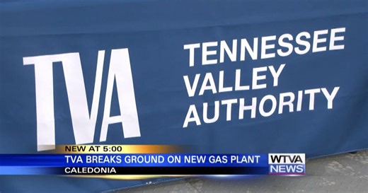 TVA breaks ground on new natural gas plant in Lowndes County