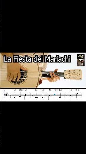 La fiesta de mariachi, Luis Miguel, tutorial Guitarron #guitarrón #musica #mariachi #luismiguel