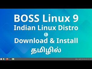 How to Install BOSS 9 Linux on PC in Tamil