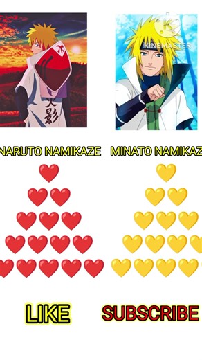 Naruto VS minato best hokake Naruto ❤️like minato💛 or subscribe #Narutofans #minatofans