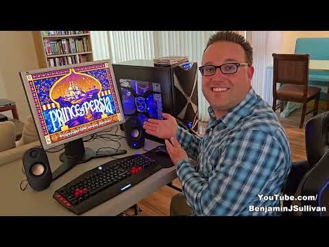 Setting up a Retro Windows XP Gaming Desktop - And Playing Games from Discs!