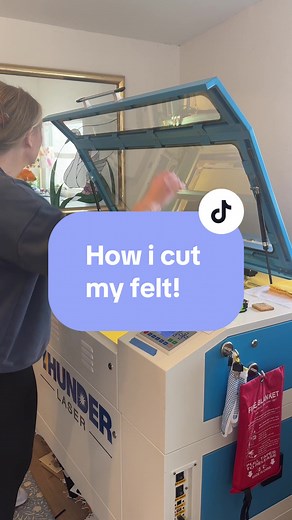 How to Cut Felt with a Laser and Cricut