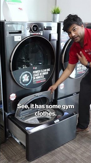 LG SideKick Pedestal Washers