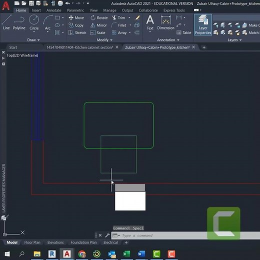 Multiple and save time with ARRAY in AutoCAD