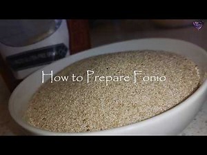How to Prepare the Perfect FONIO | CooKING w. Ascended
