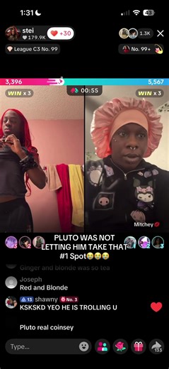 Pluto was locked in 😭🙏🏾#stei #steyeuh #plu #happynewyear #fypシ゚viral