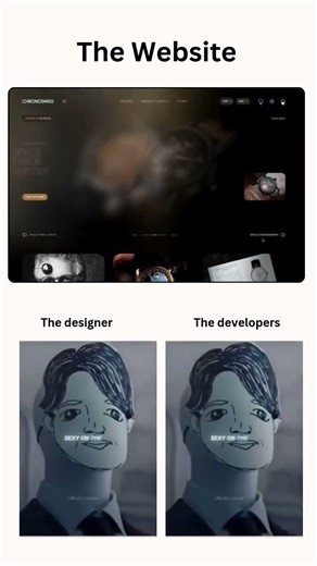 Modern Watch Website with 3D Animation | #shorts