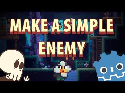 How To Make A Simple Enemy For Your Sidescroller- Godot 4.5
