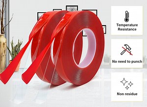 [Hot Item] Ultra Clear Mounting Tape Transparent Acrylic Tape with General Purpose Acrylic Adhesive for Glass