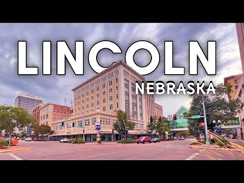 LINCOLN, NEBRASKA, USA - Walking Tour of the Capital City of Nebraska