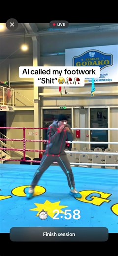Download Boxer AI on the appstore🥊 #boxing #shadowboxing #training #boxerai #fyp