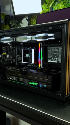 Building full black mATX mini Gaming PC with Lian Li A3-mATX-WDG case Part 2 #pc #gamingpc #pcbuild