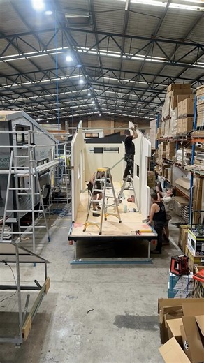 30 reactions · 3 comments | Why we love building with SIPs (structural insulated panels): Fast construction times  Less waste energy efficient  high structural integrity  lightweight. | Designer Eco Tiny Homes | Facebook