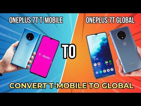 ONEPLUS 7T HD1900 HD1901- HD1907 T-MOBILE TO GLOBAL SINGLE SIM CONVERT TO DUAL SIM BY GSM MOAZZAM