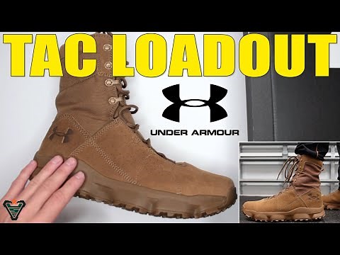 Under Armour Tac Loadout Review (Under Armour Combat Boots Review)