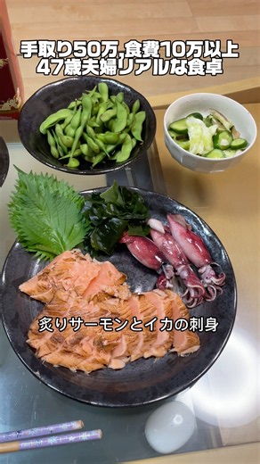 【手取り50万円】食費10万円超え、47歳夫婦のリアルな食卓