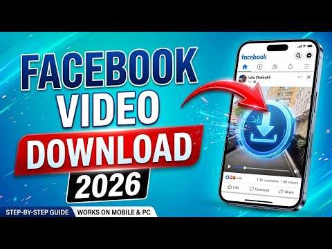 Facebook Video Download Kaise Kare | How to Download Facebook Video