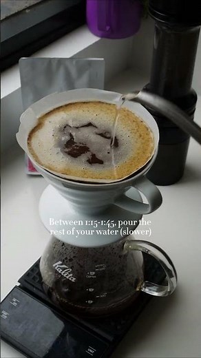 How to do James Hoffmann's Ultimate V60 technique #coffee