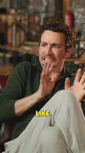 ROBERT SHEEHAN on The Tension He Felt Making UMBRELLA ACADEMY | #umbrellaacademy #klaus #shorts #bts
