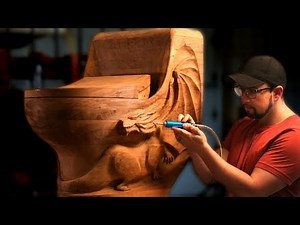 Finishing The Most UNHINGED Woodworking Project On YouTube.