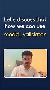 Pydantic model_validator Explained | Validate all fields of Python Classes #coding #python #fastapi