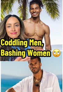 Why do we constantly baby the men and bash the women? 🙄 Especially when the men are doing the exact same things, if not worse. #loveislandusa #season8 #melanie #sincere #greenscreen