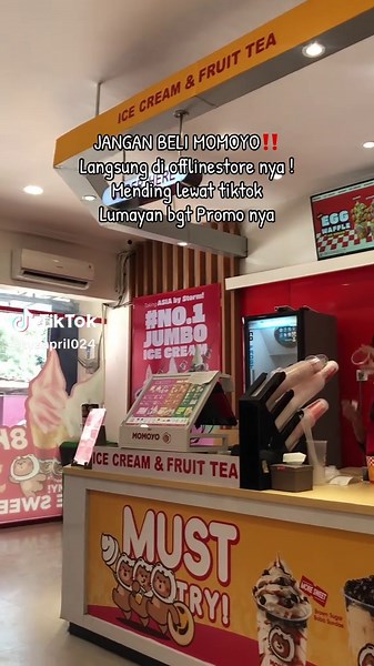 Klik tag lokasi#momoyo #momoyoicecream #momoyofruittea