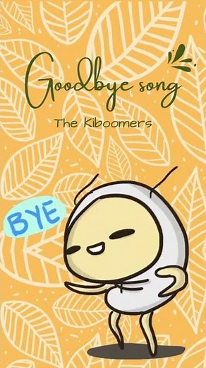 The Goodbye Song | The Kiboomers #shorts
