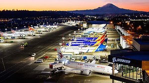 Boeing shuts down assembly lines in response to pandemic