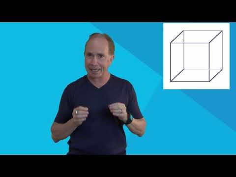 Necker Cube; Lesson about perspective.