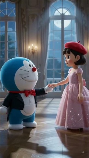 the doremon and jaiko romantic moment