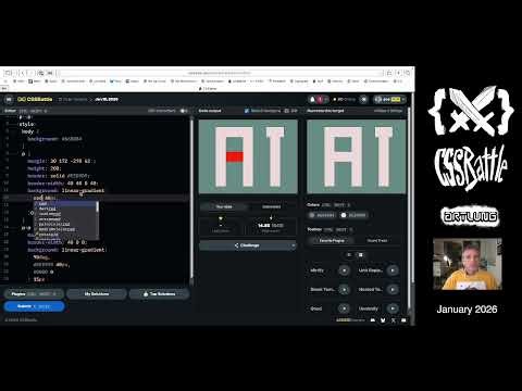 CSSBattle for JANUARY 18 (2026)