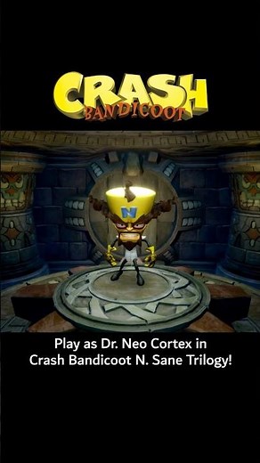 Play as Dr. Neo Cortex in Crash Bandicoot N. Sane Trilogy! | #CrashBandicoot